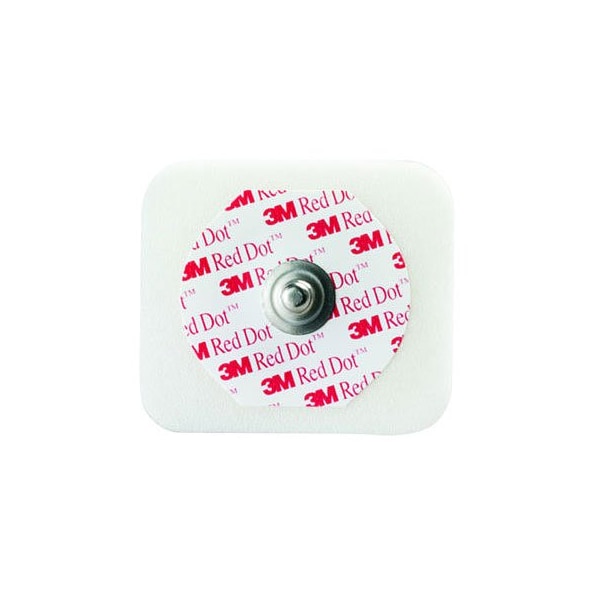 3M ECG Snap Electrode RedDot Monitoring Foam Adult, 50Bg, PK50 2560 - main